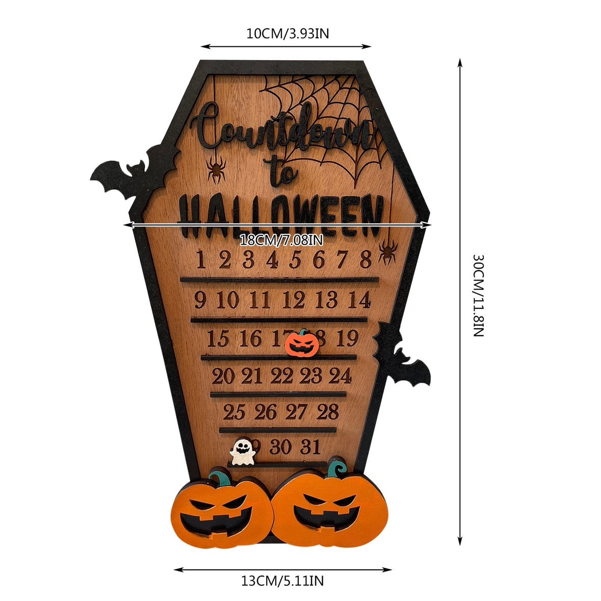 🎃Early Halloween promotion - 62%OFF 🔥-Countdown Halloween Coffin Calendar👻👻