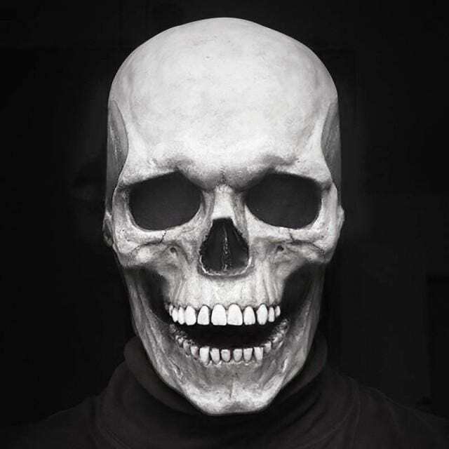🎃Early Halloween Sale🎃Full Head Skull mask