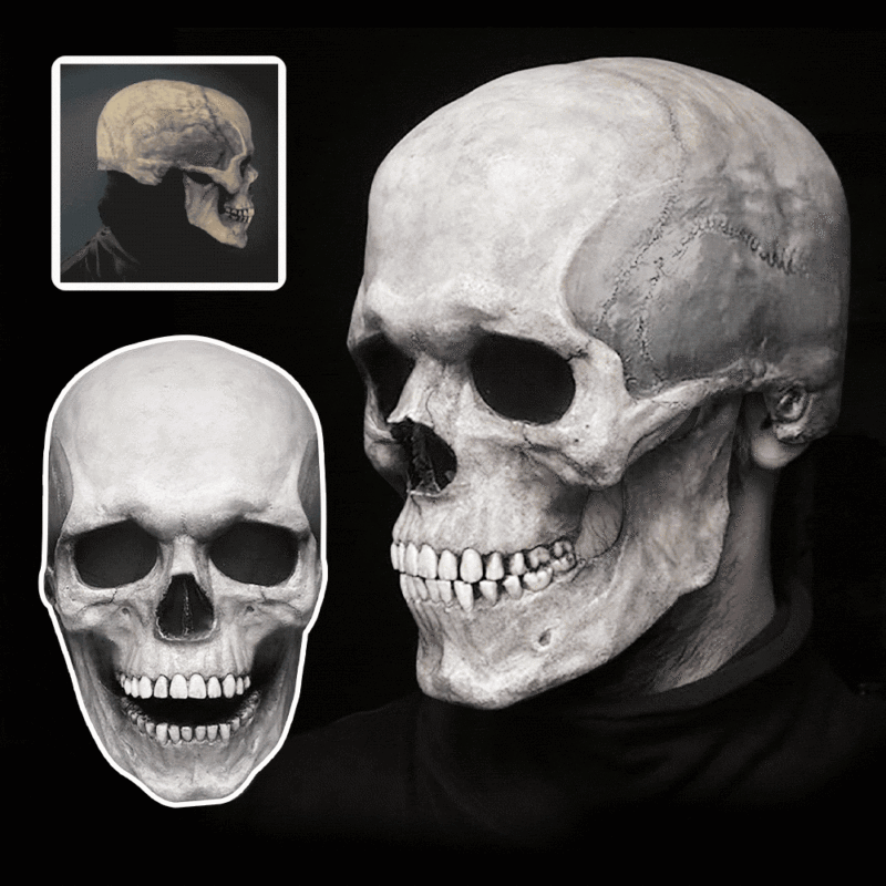 🎃Early Halloween Sale🎃Full Head Skull mask