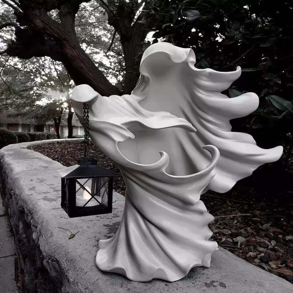 Ghost With a Lantern Lamp