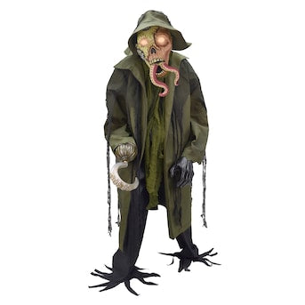 6.5-ft Haunted Harbor Talking LED Zombie Fisherman Animatronic