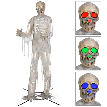12-ft LED Lighted Mummy Animatronic