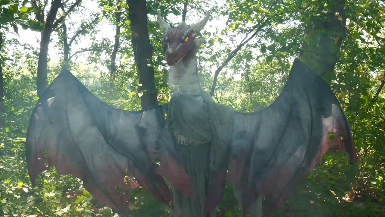 Animated Brimstone Dragon