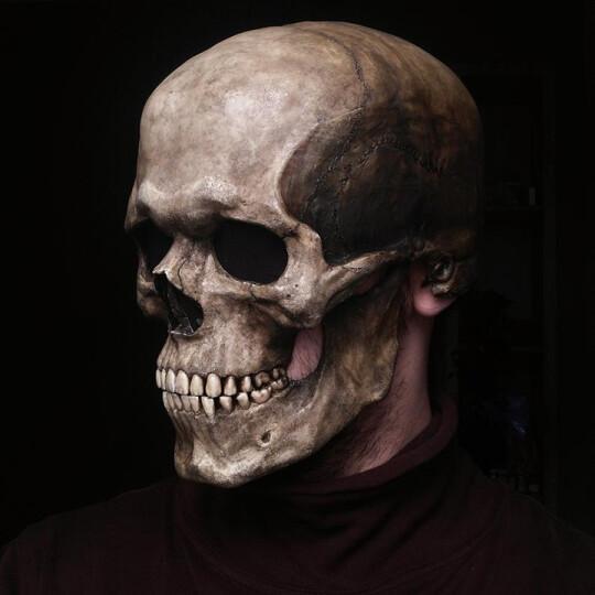 🎃Early Halloween Sale🎃Full Head Skull mask