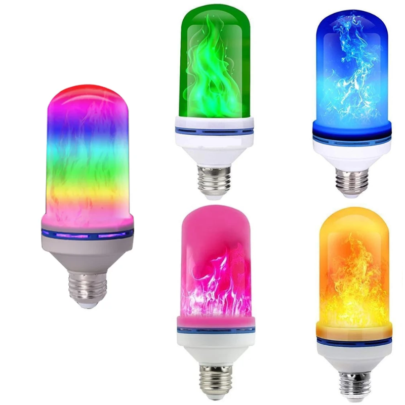 LED Flame Effect Light Bulb-With Gravity Sensing Effect