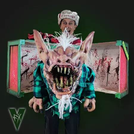 Holiday Bad Elf Lunging Box