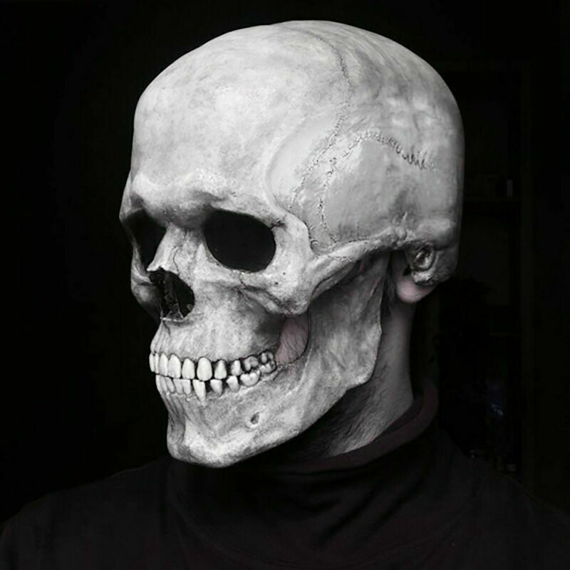 🎃Early Halloween Sale🎃Full Head Skull mask