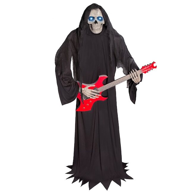 6-ft Animatronic Bluetooth Reaper with Guitar