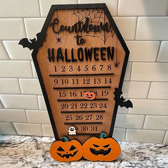 🎃Early Halloween promotion - 62%OFF 🔥-Countdown Halloween Coffin Calendar👻👻