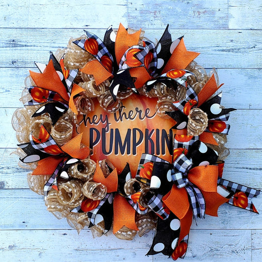 Pumpkin wreath, halloween wreath, halloween wreath for front door, halloween Pumpkin wreath, farmhouse Halloween wreath, halloween farmhouse