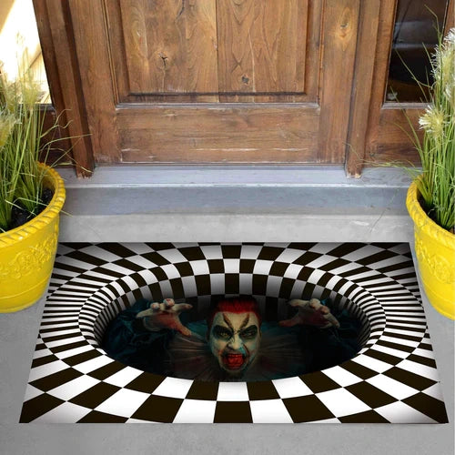 NEW Halloween Illusion Doormat