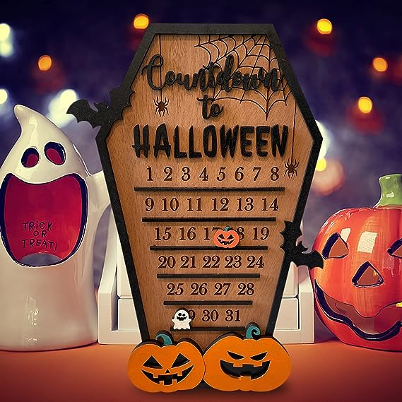 🎃Early Halloween promotion - 62%OFF 🔥-Countdown Halloween Coffin Calendar👻👻