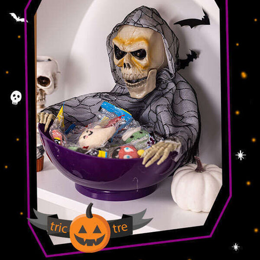 Halloween fruit tray ghost