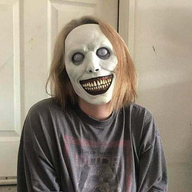 Halloween Special-Demon Mask 👻👻Creepy Halloween Mask
