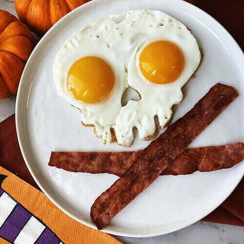 Horror Skull Fried Egg Mold
