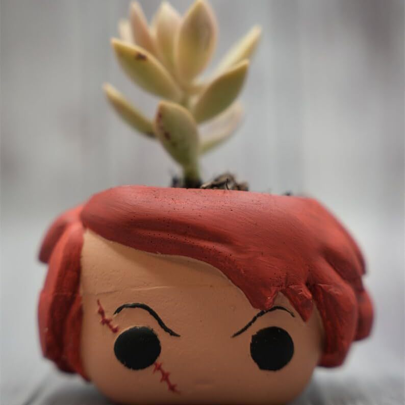 👻Funny Horror Halloween Succulents Potted Plants👻