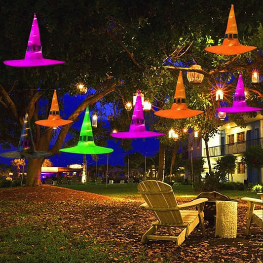 🎃Limited Time Special Only $4.99🎃 Glowing Witch Hat Hanging/Wearable