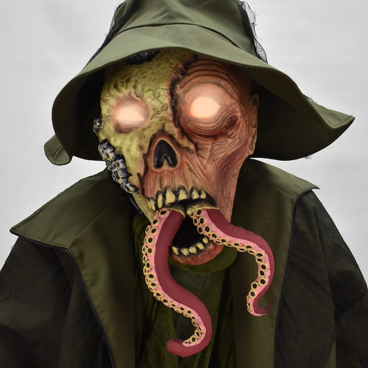 6.5-ft Haunted Harbor Talking LED Zombie Fisherman Animatronic