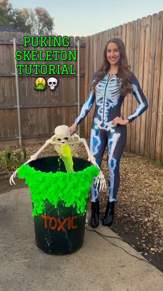 💝✨DIY Puking Skeleton Build
