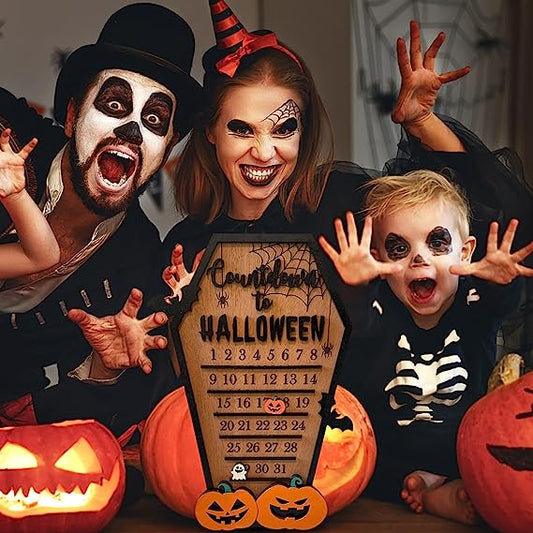 🎃Early Halloween promotion - 62%OFF 🔥-Countdown Halloween Coffin Calendar👻👻