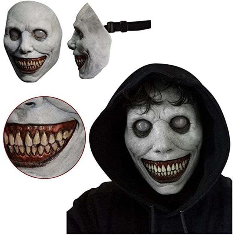 Halloween Special-Demon Mask 👻👻Creepy Halloween Mask