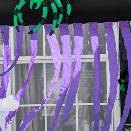 Inflatable Ghost and Spider Archway