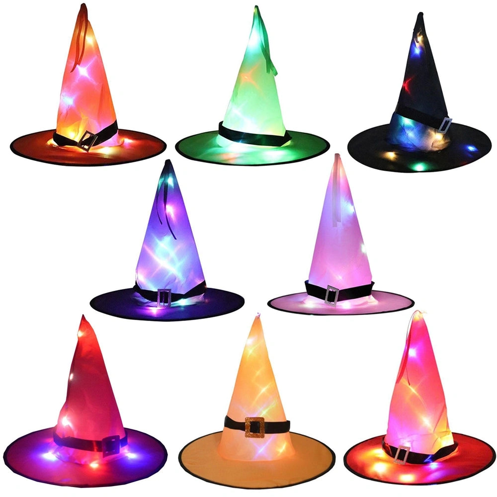 🎃Limited Time Special Only $4.99🎃 Glowing Witch Hat Hanging/Wearable