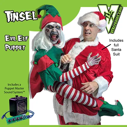 Tinsel Evil Elf Puppet