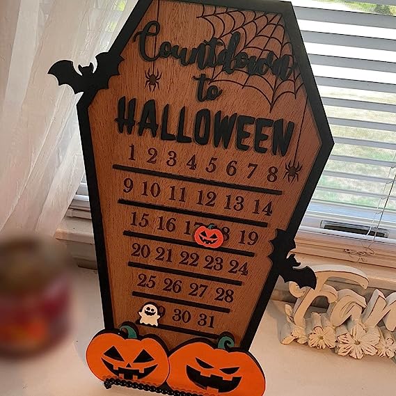 🎃Early Halloween promotion - 62%OFF 🔥-Countdown Halloween Coffin Calendar👻👻