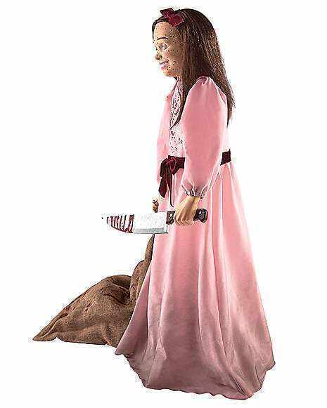 The girl with the cloth bag Animatronic