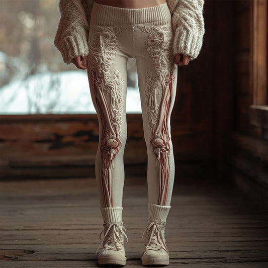 Women's Halloween Anatomy Art Pants
