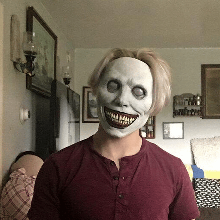 Halloween Special-Demon Mask 👻👻Creepy Halloween Mask