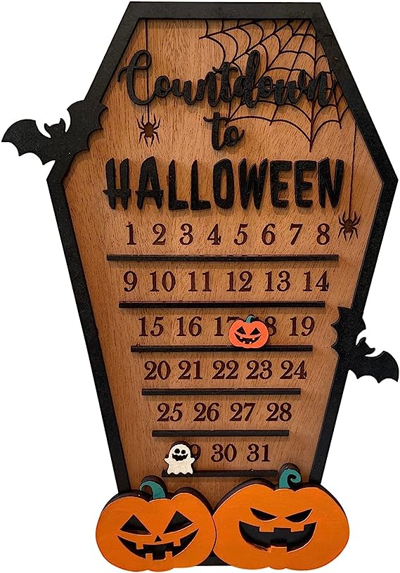🎃Early Halloween promotion - 62%OFF 🔥-Countdown Halloween Coffin Calendar👻👻