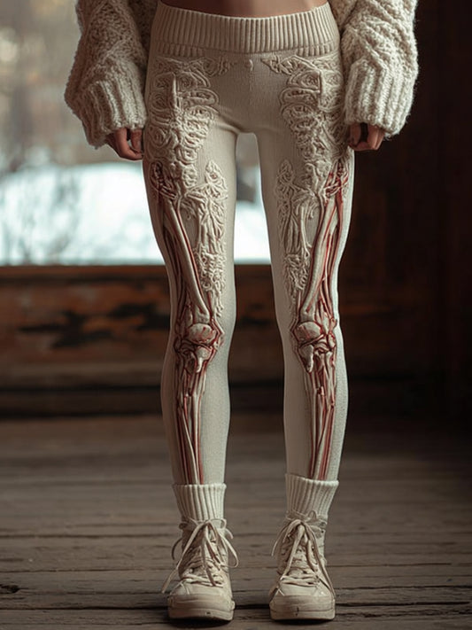 Women's Halloween Anatomy Art Pants