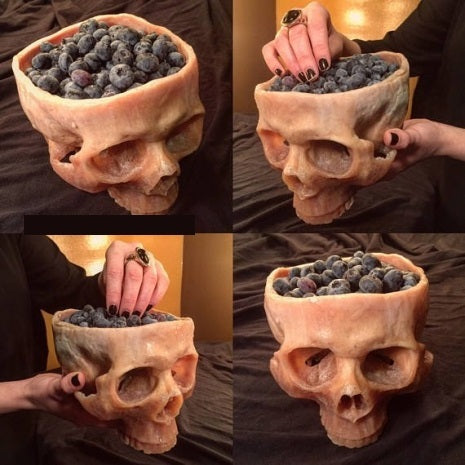 🔥Buy 3 Get 1 Free(4Packs) -Human Skull Bowl 💀