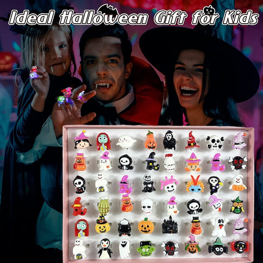 🔥Spooky Halloween Led Light Up Rings