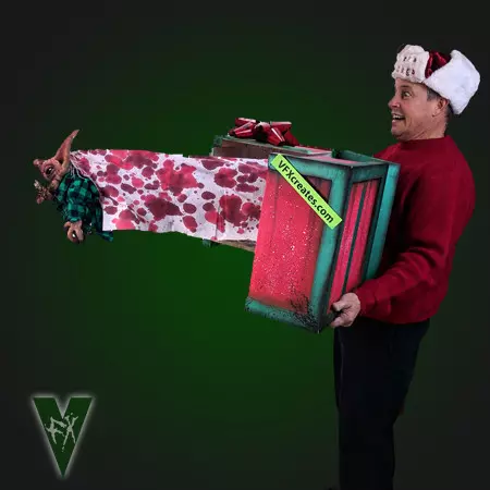 Holiday Bad Elf Lunging Box