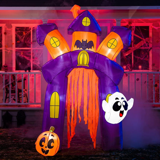 Inflatable Twisted Castle Archway
