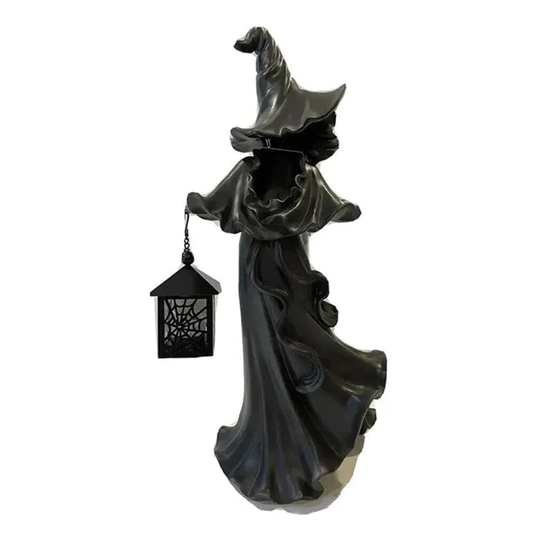 Halloween Presale 49% Off Today🎃Witch With Lantern Decoration👻