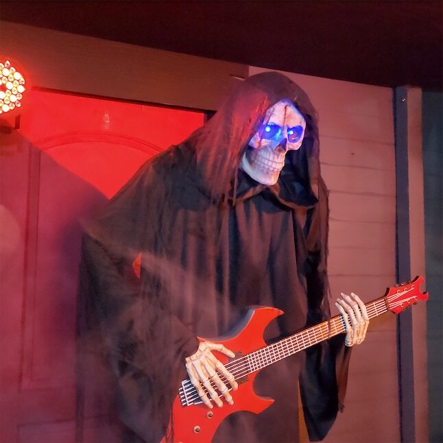 6-ft Animatronic Bluetooth Reaper with Guitar