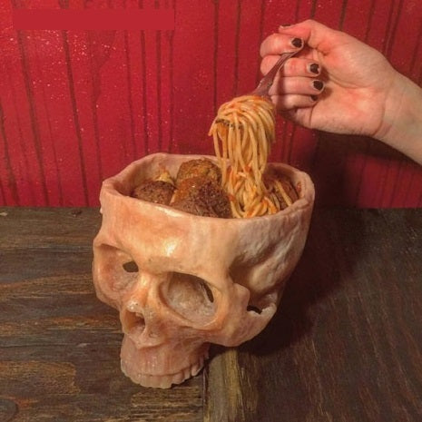 🔥Buy 3 Get 1 Free(4Packs) -Human Skull Bowl 💀