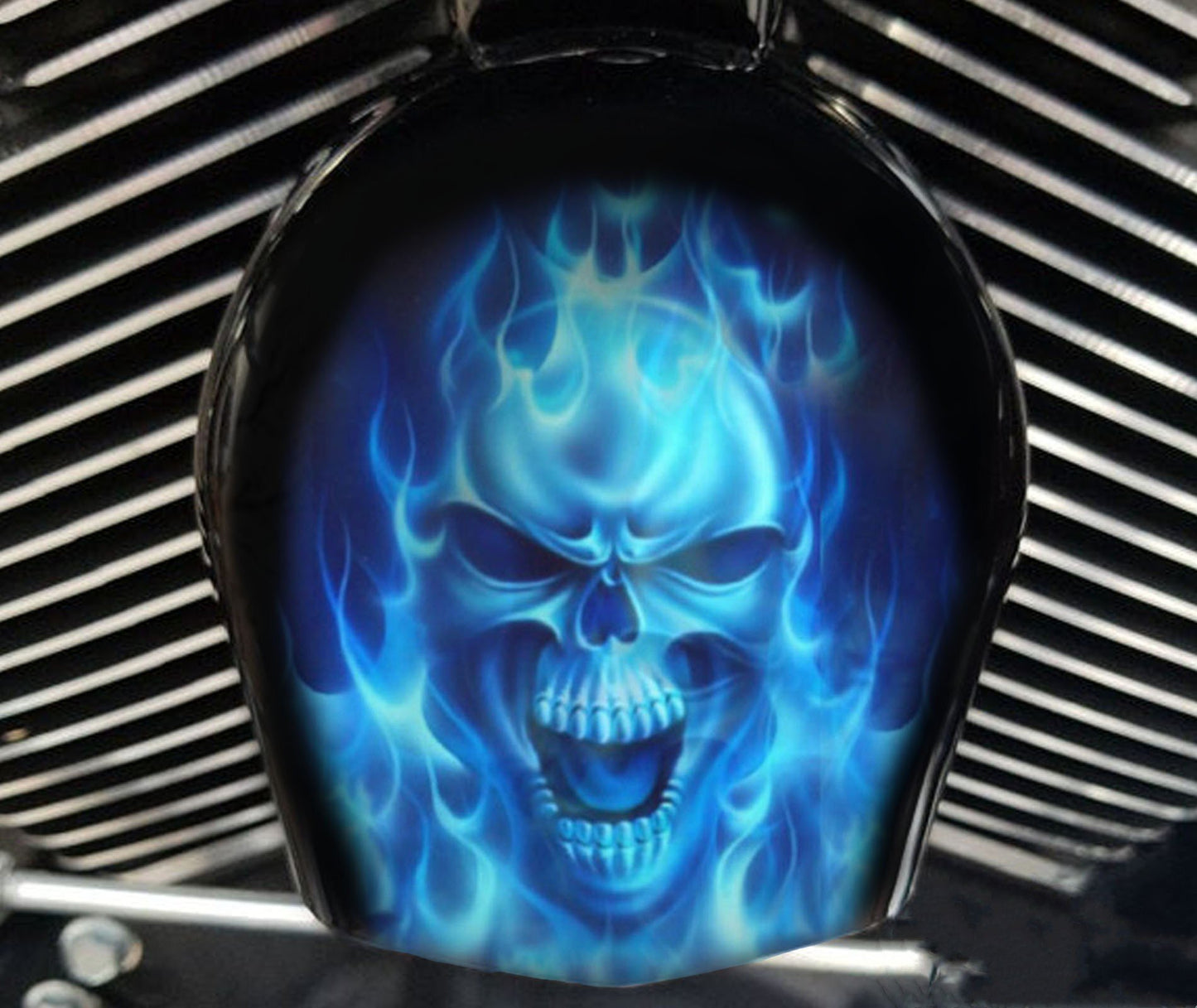 Harley  Custom Made COWBELL HORN COVER