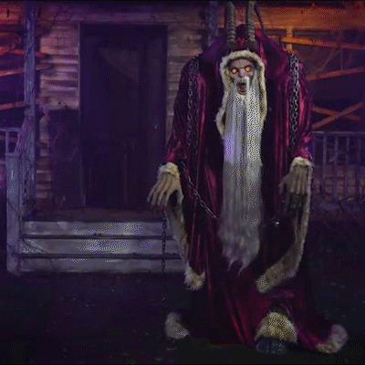 Zombie Old Man Animated