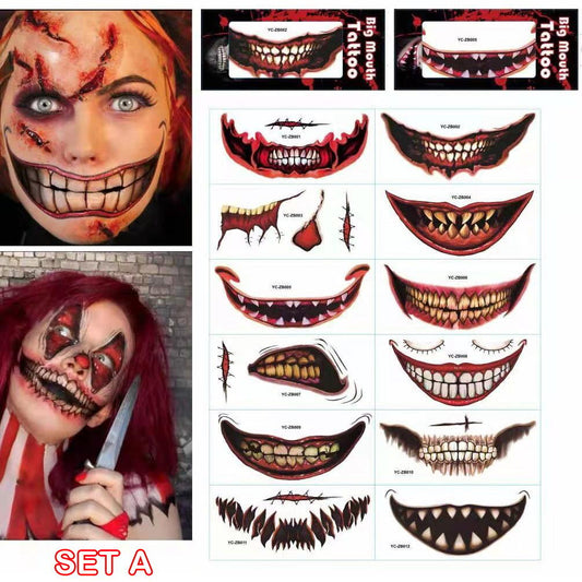 🎃Halloween Prank Makeup Temporary Tattoo