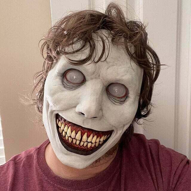 Halloween Special-Demon Mask 👻👻Creepy Halloween Mask