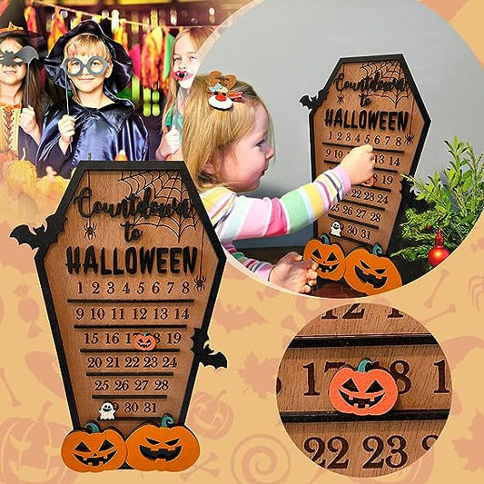 🎃Early Halloween promotion - 62%OFF 🔥-Countdown Halloween Coffin Calendar👻👻