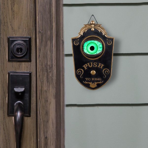 New Animated Eyeball Doorbell