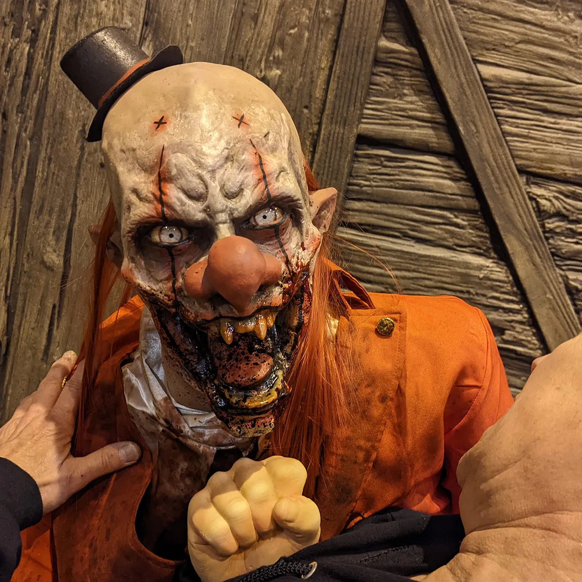 Clownt Dracula Attack Line Puppet