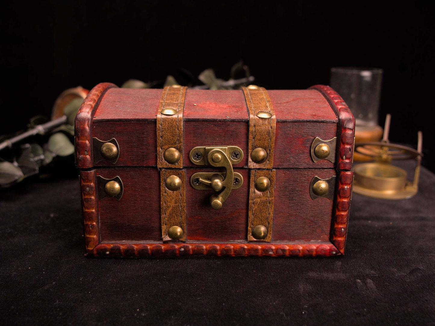 Mimic Chest Lockable Fantasy Dice Box
