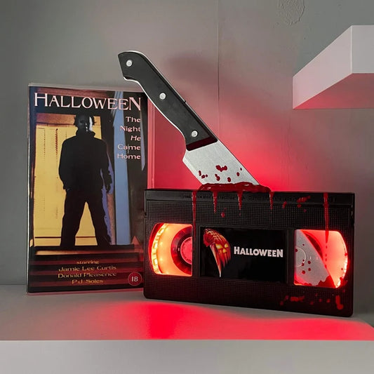 Deluxe Halloween 1978 VHS Lamp